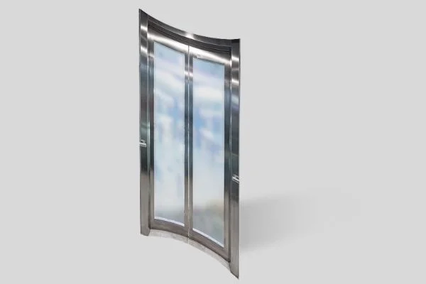 ROUND GLASS DOOR